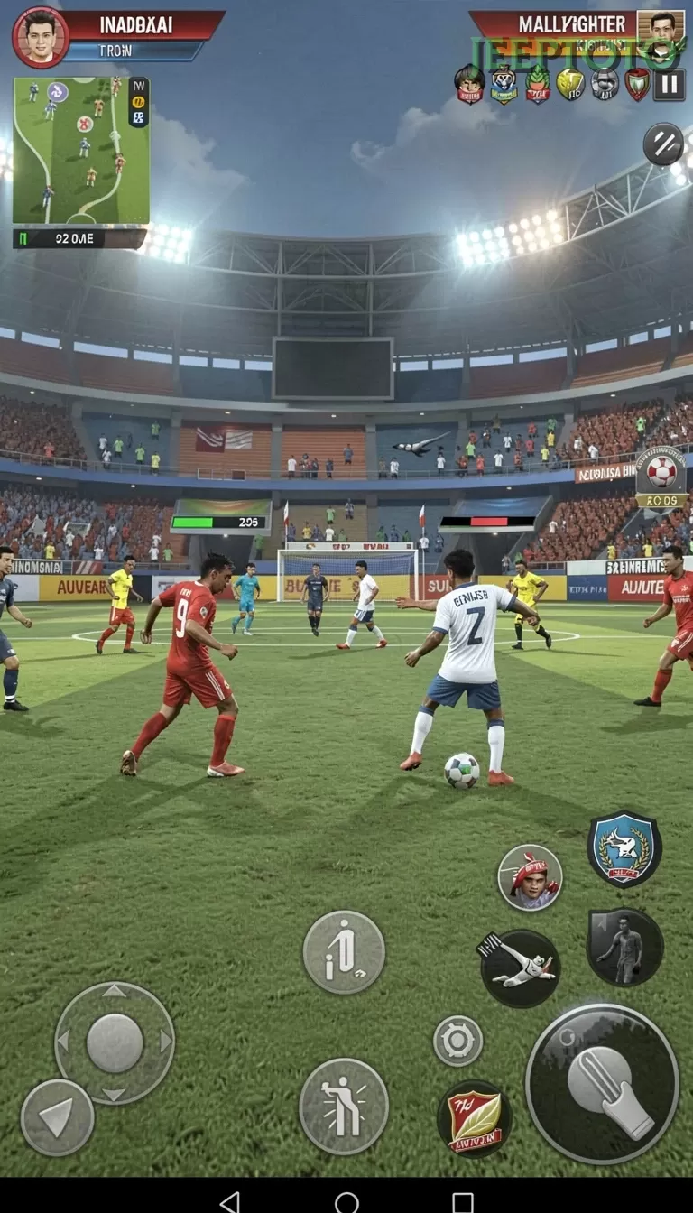 Cuplikan layar ZK988 — halaman utama