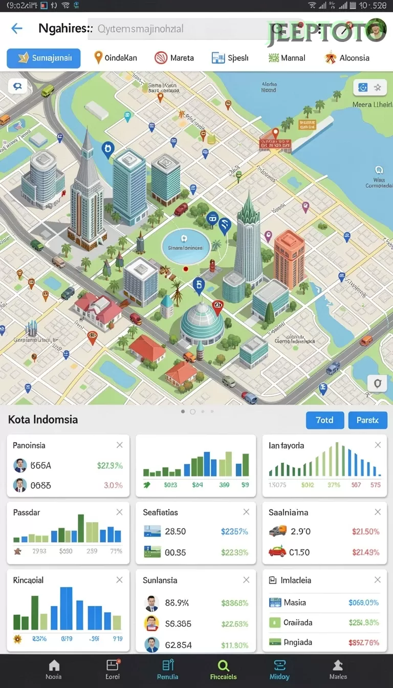 Cuplikan layar OKJKT — aktivitas